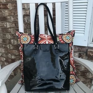 Vintage Etienne Aigner Patent Tote